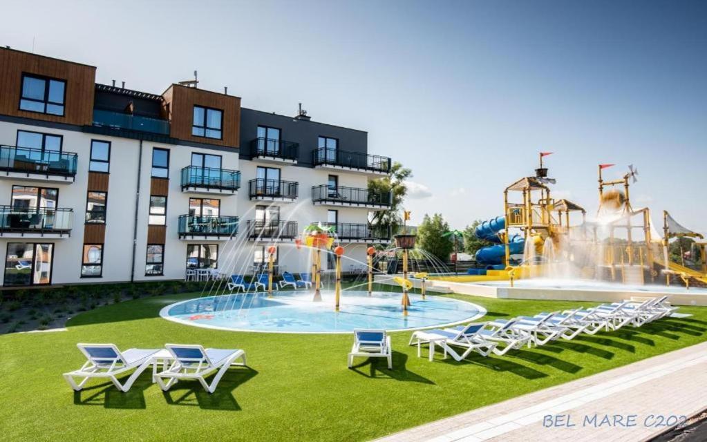Bel Mare Apartament E338 Free Parking เมียนซิดดรอแย ภายนอก รูปภาพ